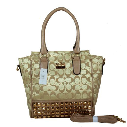 Coach Legacy Tanner In Studded Signature Small Khaki Crossbody Bags BNR | Coach Outlet Canada
